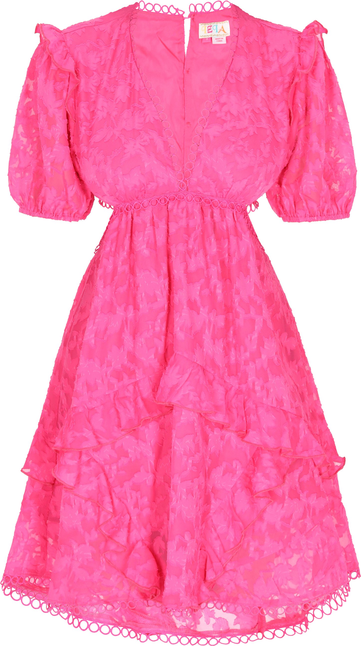 IZIA Kleid Frauen Fuchsie