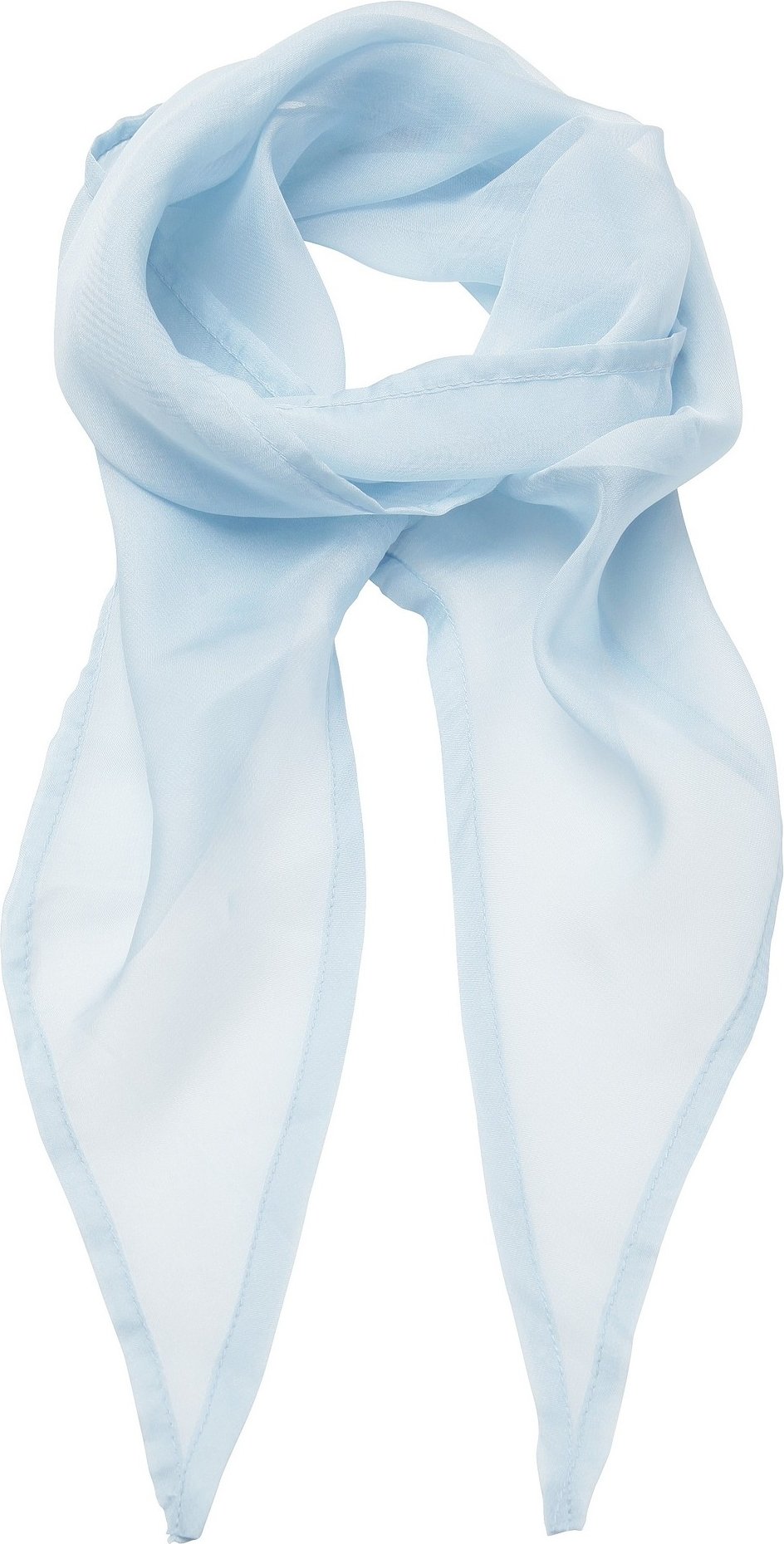 Premier Damen Chiffon-Schal / Chiffon-Halstuch (Hellblau)