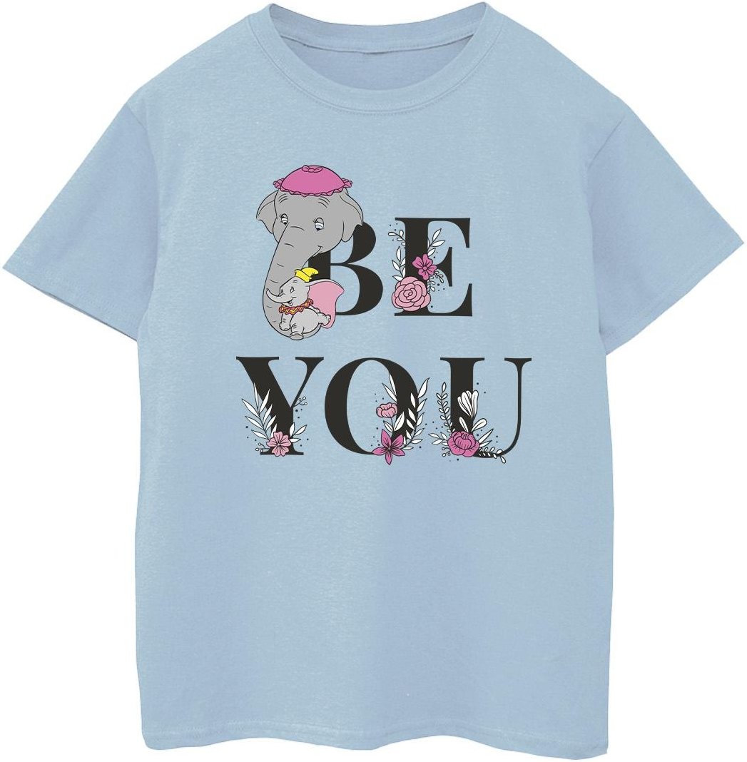 Disney - "Dumbo Be You" T-Shirt für Mädchen (Babyblau)