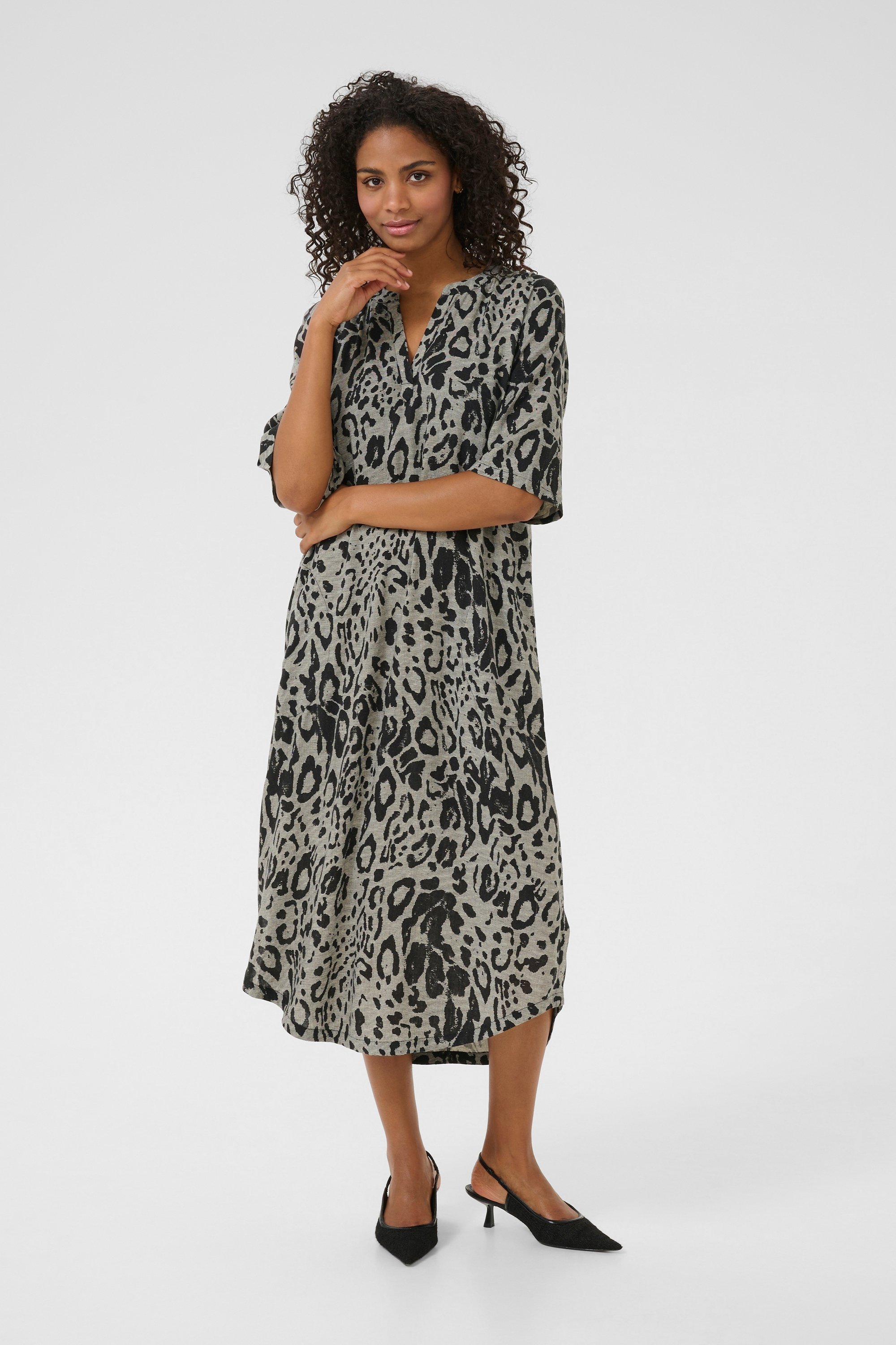 Kleid Relaxed fit animal