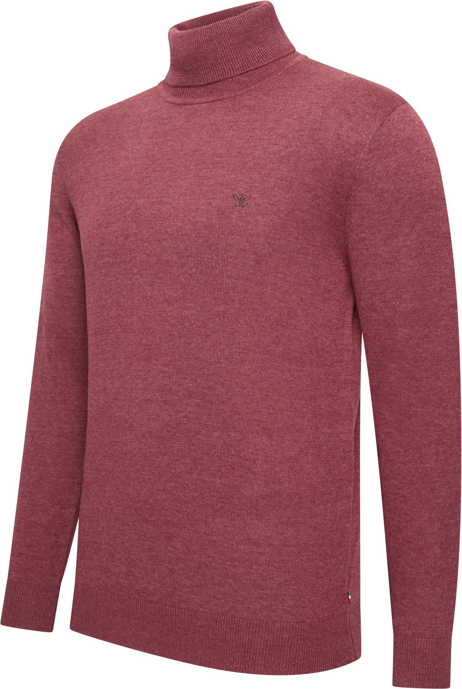 Cappuccino Italia Pullover Trento Coltrui Rot
