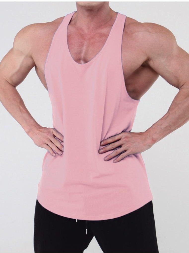Thumbnail - Herren Plus-Size Rundhalsausschnitt Racerback Tanktop