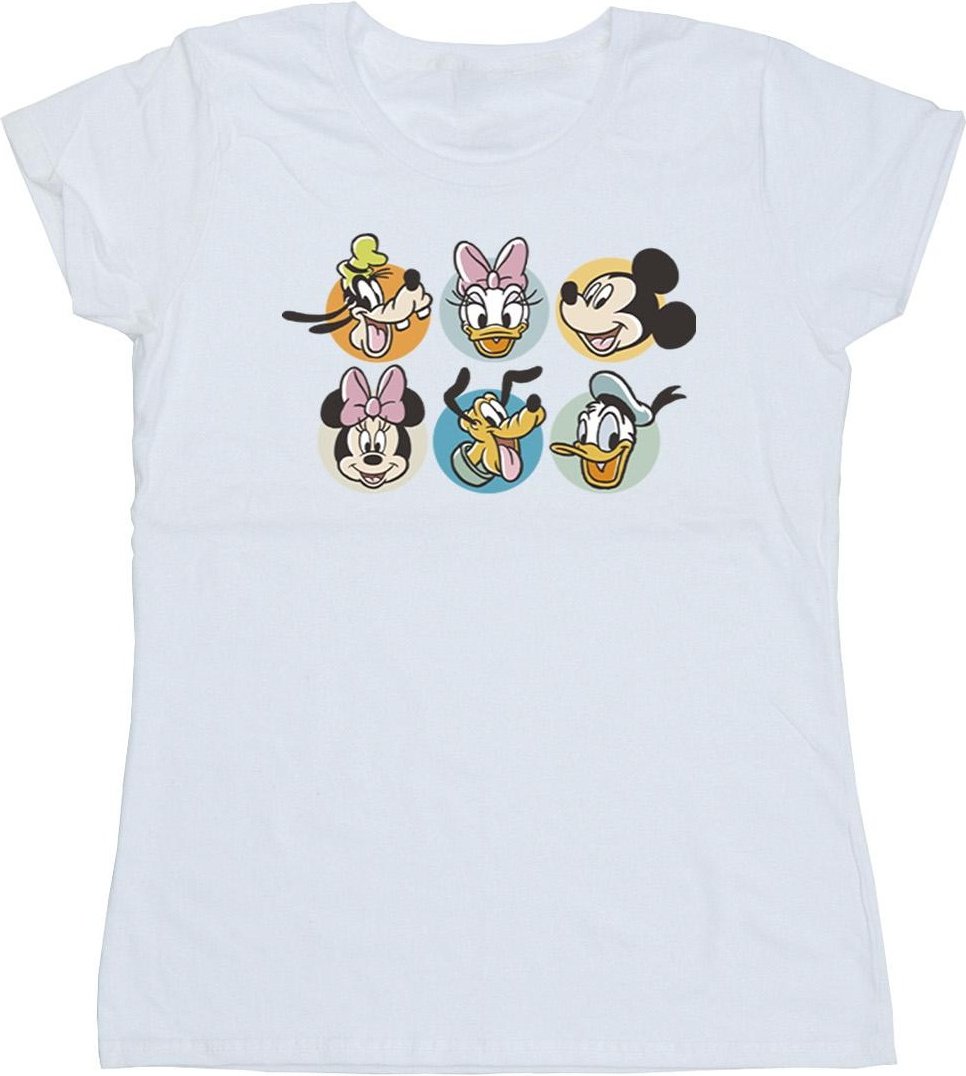 Disney - "Mickey Mouse and Friends" T-Shirt für Damen (Weiß)