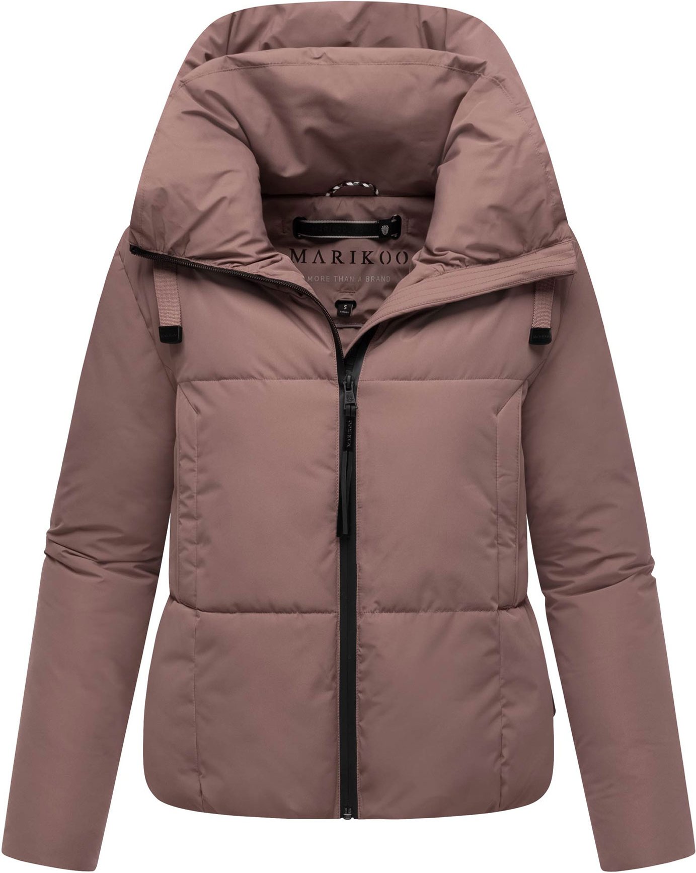 Marikoo Damen Winterjacke Ninikaa mit Kapuze & Fleece-Innenfutter