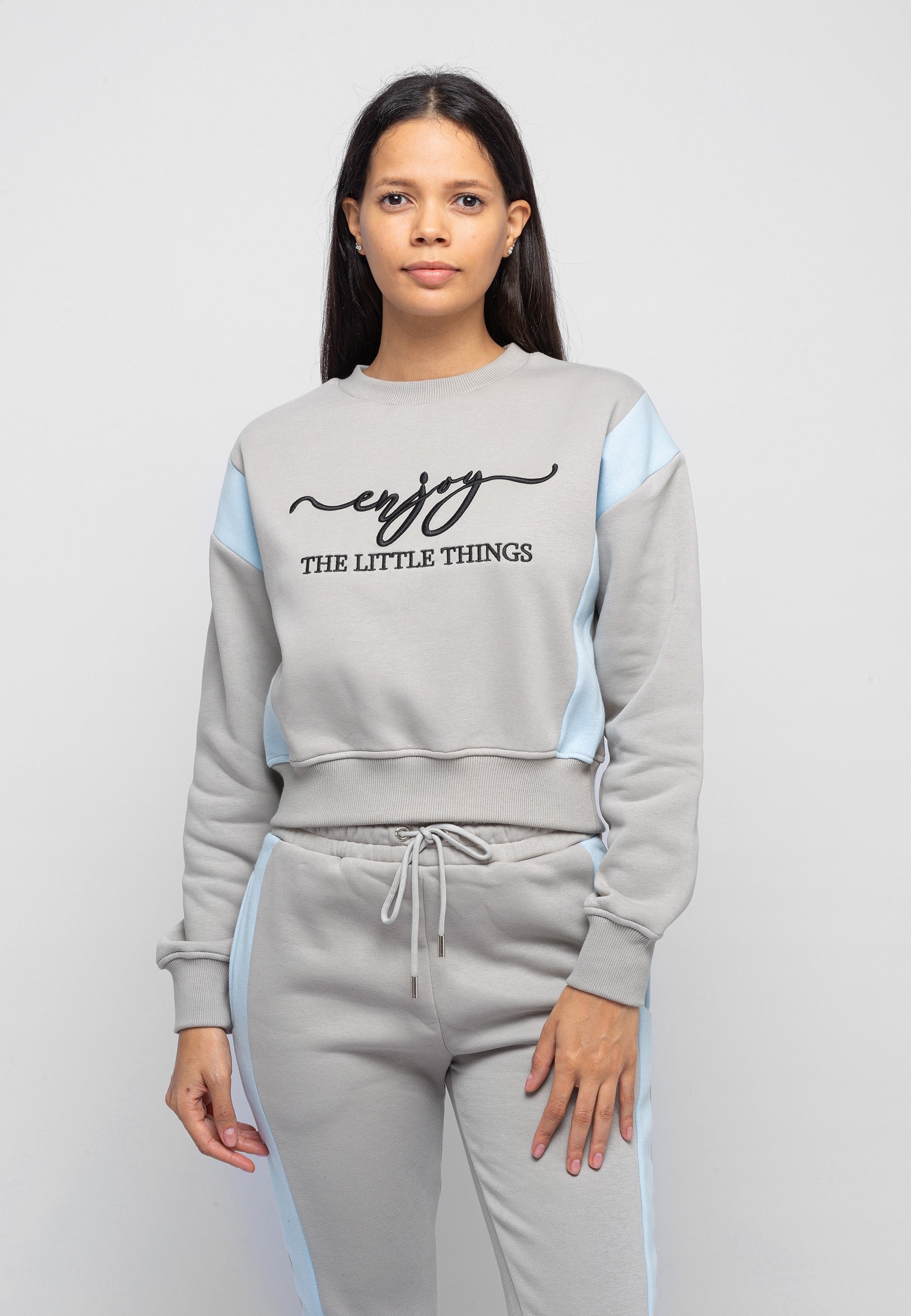 Tom Barron Damen-Trainingsanzug-Set Enjoy, bestickt, stilvoll