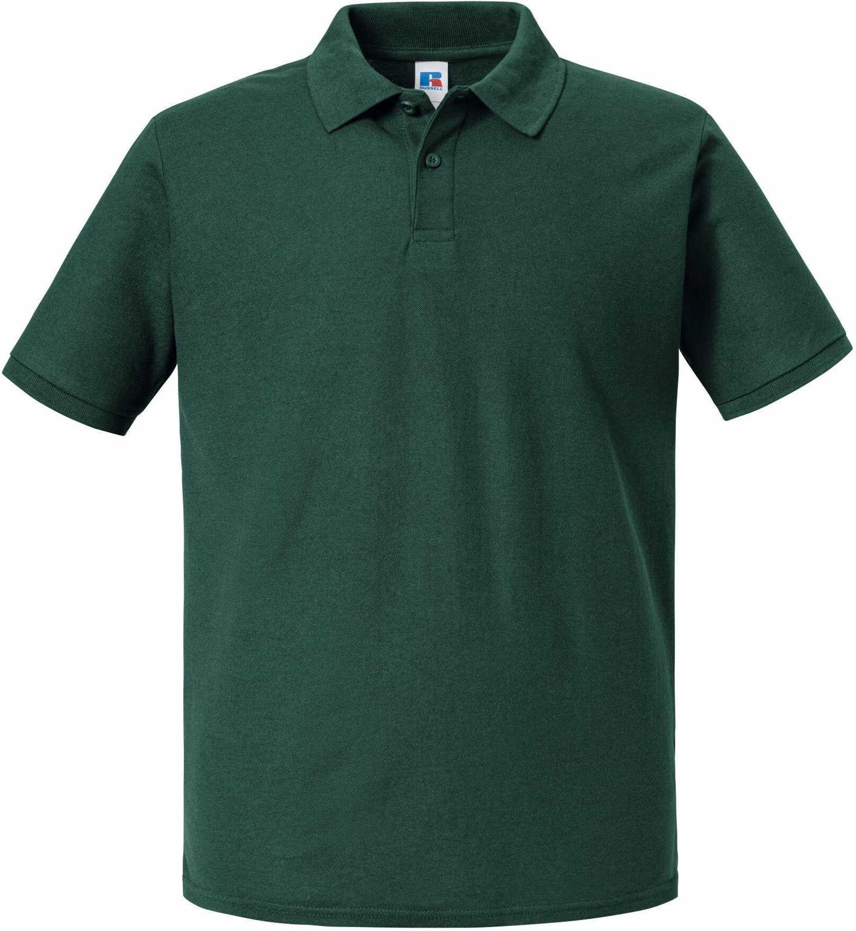 Russell - "Authentic Eco" Poloshirt für Herren (Flaschengrün)