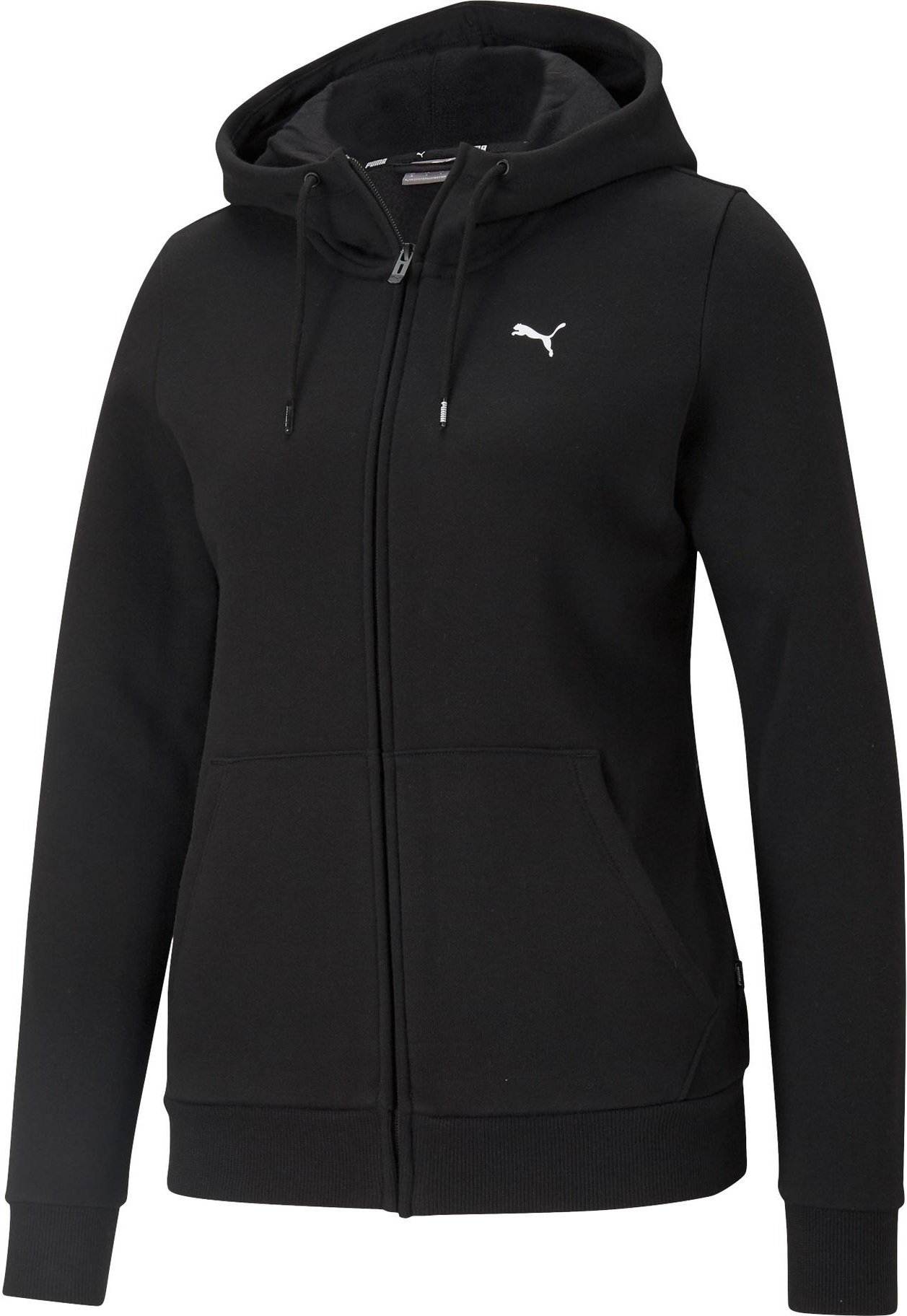 Puma - Hoodie mit durchgehendem Reißverschluss für Damen (Schwarz)