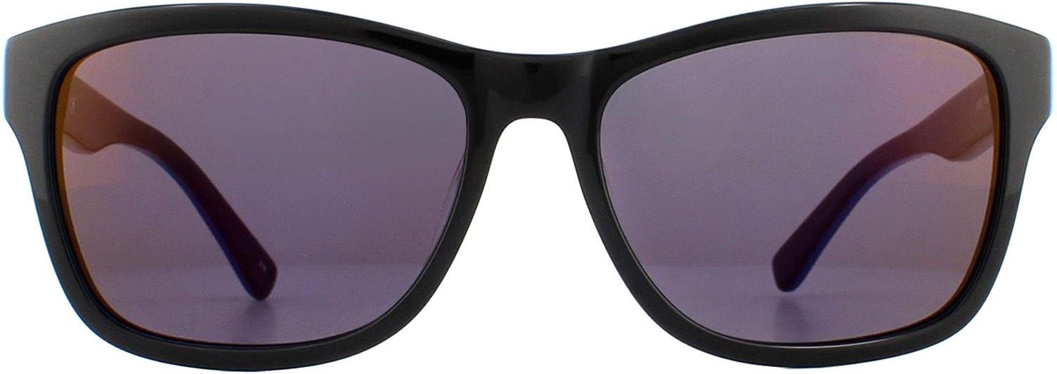 Lacoste Rectangle Unisex Schwarz Blau Lila Sonnenbrille