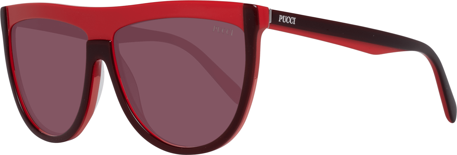 Emilio Pucci Borgogne Lunettes de soleil pour la femme des femmes