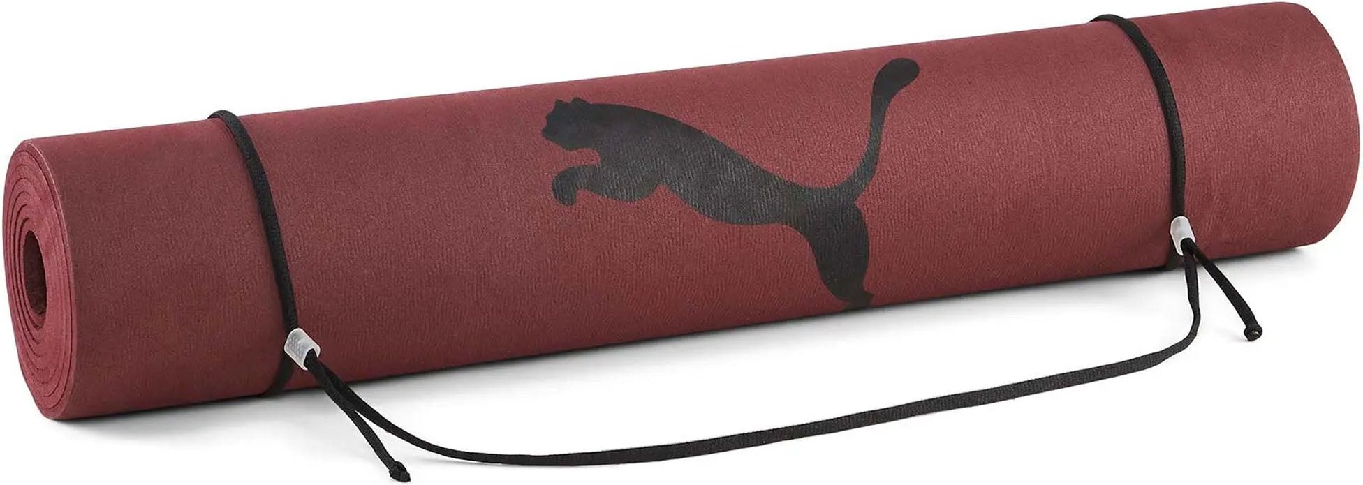 Puma Logo Burgunder Yoga Matte