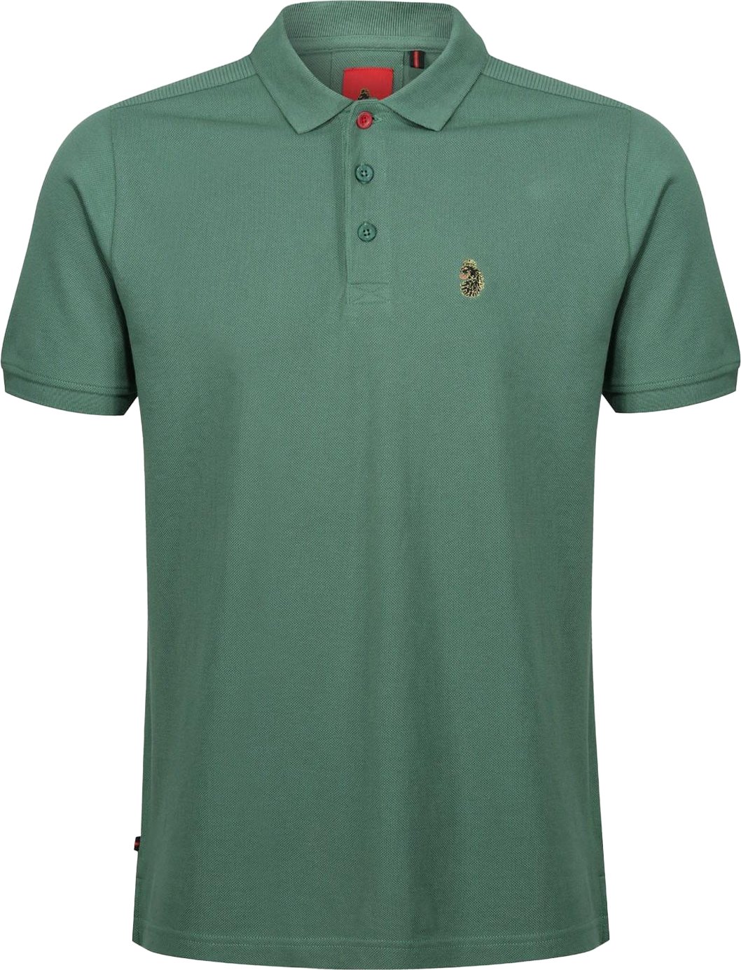 Thumbnail - Luke 1977 - "The Robbie Essentials" Poloshirt für Herren (Grün)