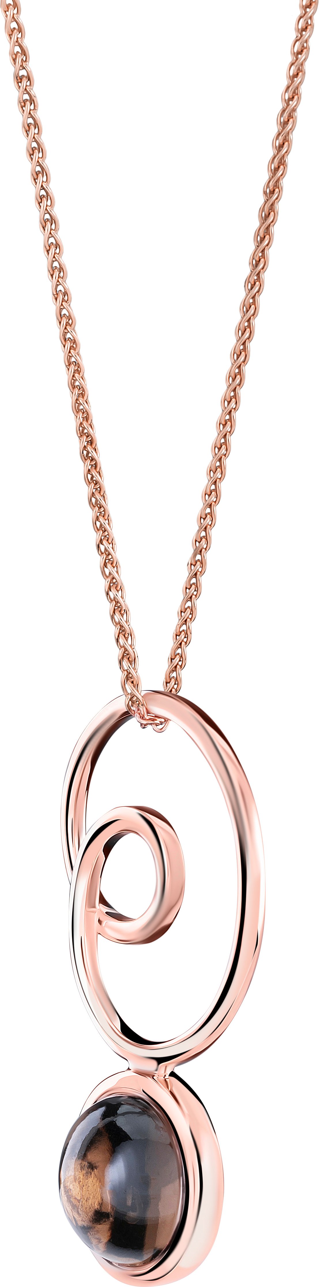 Orphelia 'Eugenia' Damenkette mit Anhänger aus 925er Sterlingsilber, Rosé, ZH-7495