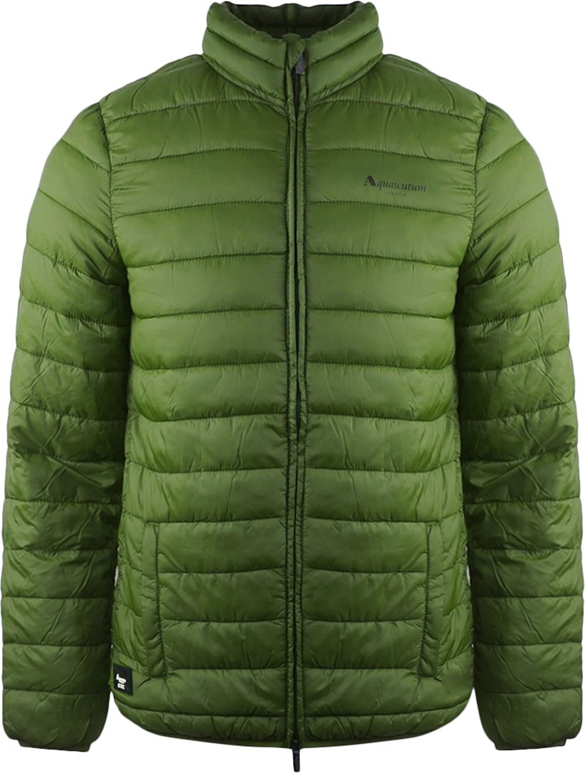 Aquascutum - Steppjacke für Herren (Armee-Grün)