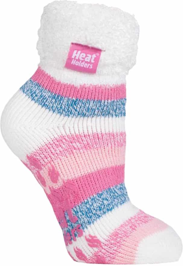 Rutschfeste, niedrig geschnittene Thermo-Slipper-Bettsocken für Damen mit Griffen