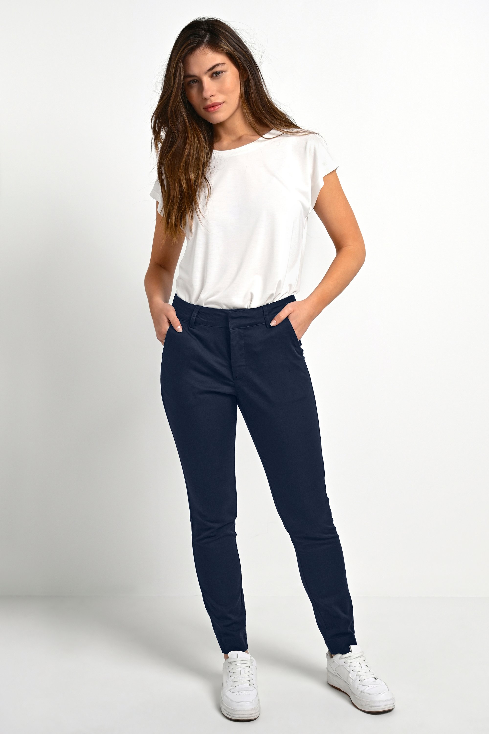 Freizeithose Reguläre Passform MitternachtsMarine