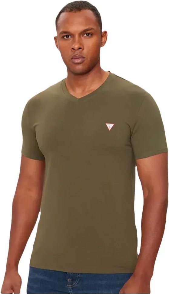 Guess Herren-T-Shirt mit Dreieck-G-Logo