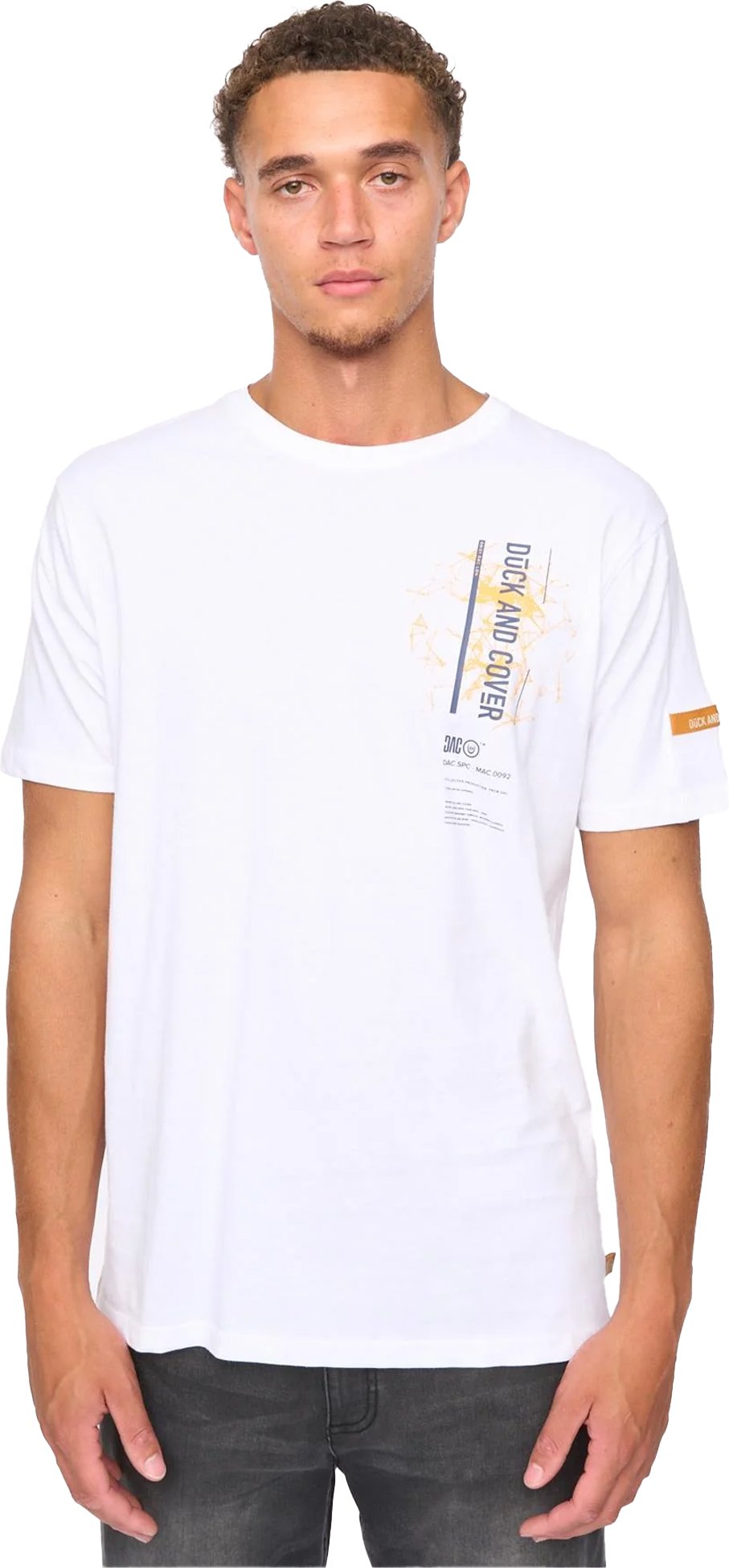 Duck and Cover - "Protonz" T-Shirt für Herren (Weiß)