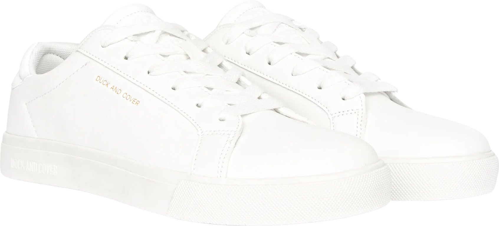 Thumbnail - Duck and Cover - Herren Sneaker "Claspar" (Weiß)