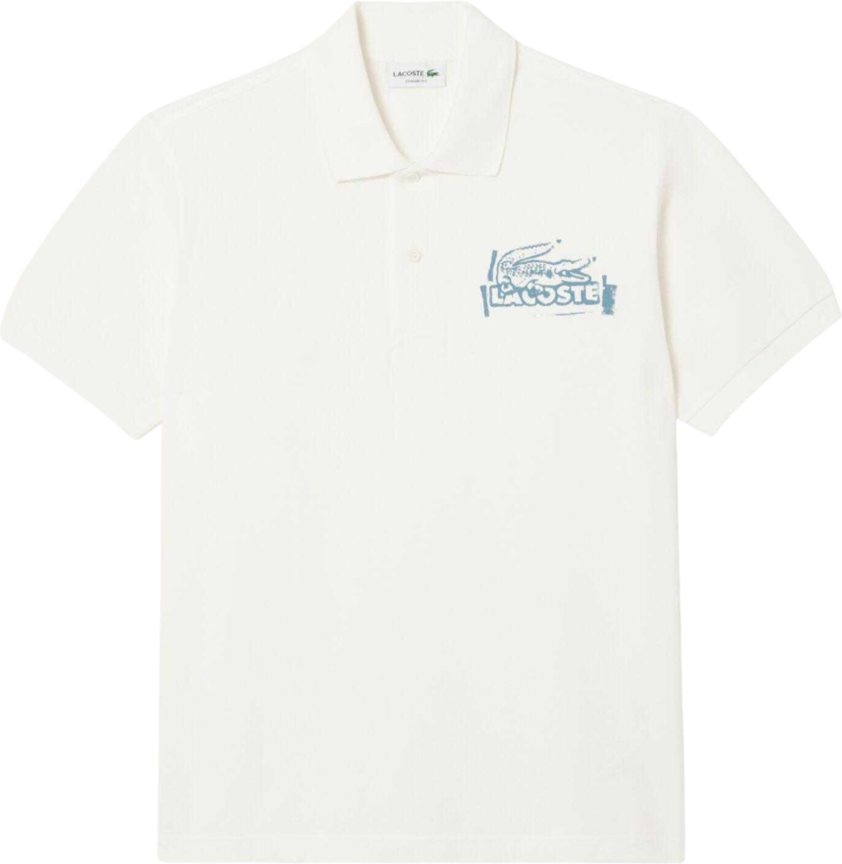 Lacoste - "L.12.12" Poloshirt für Herren, Klassisch (Cremefarbe)