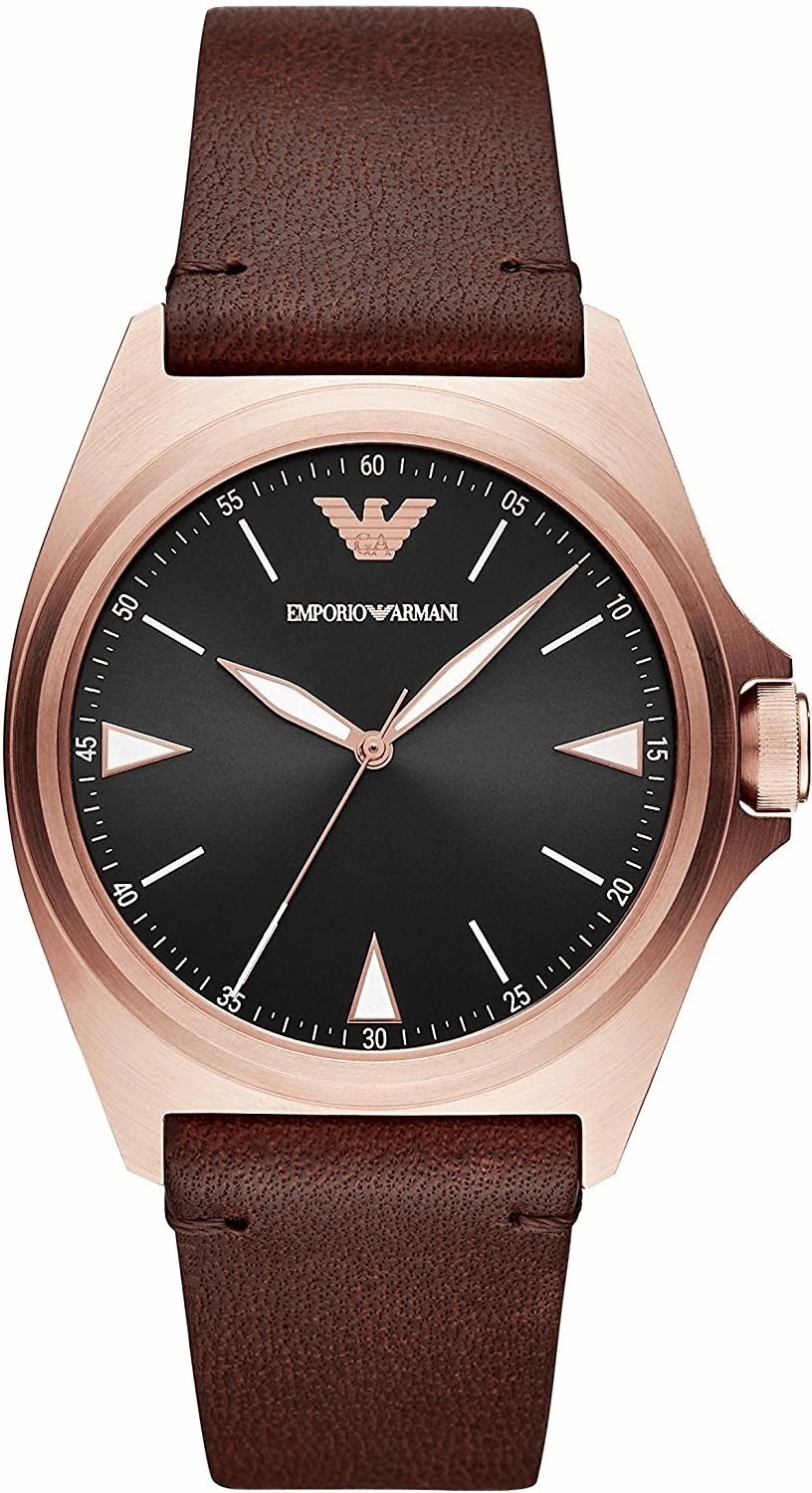 Emporio Armani Herrenuhr Quartz Rosegold