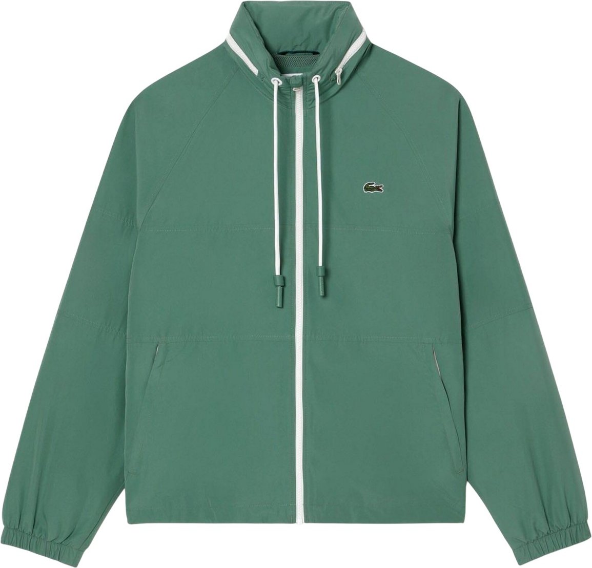 Lacoste - Abnehmbar Jacke für Herren wasserabweisend (Grün)