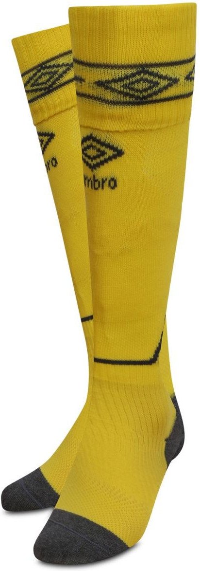 Umbro - "Diamond" Fußballsocken (Kräftiges Gelb/Kohlen-Schwarz)