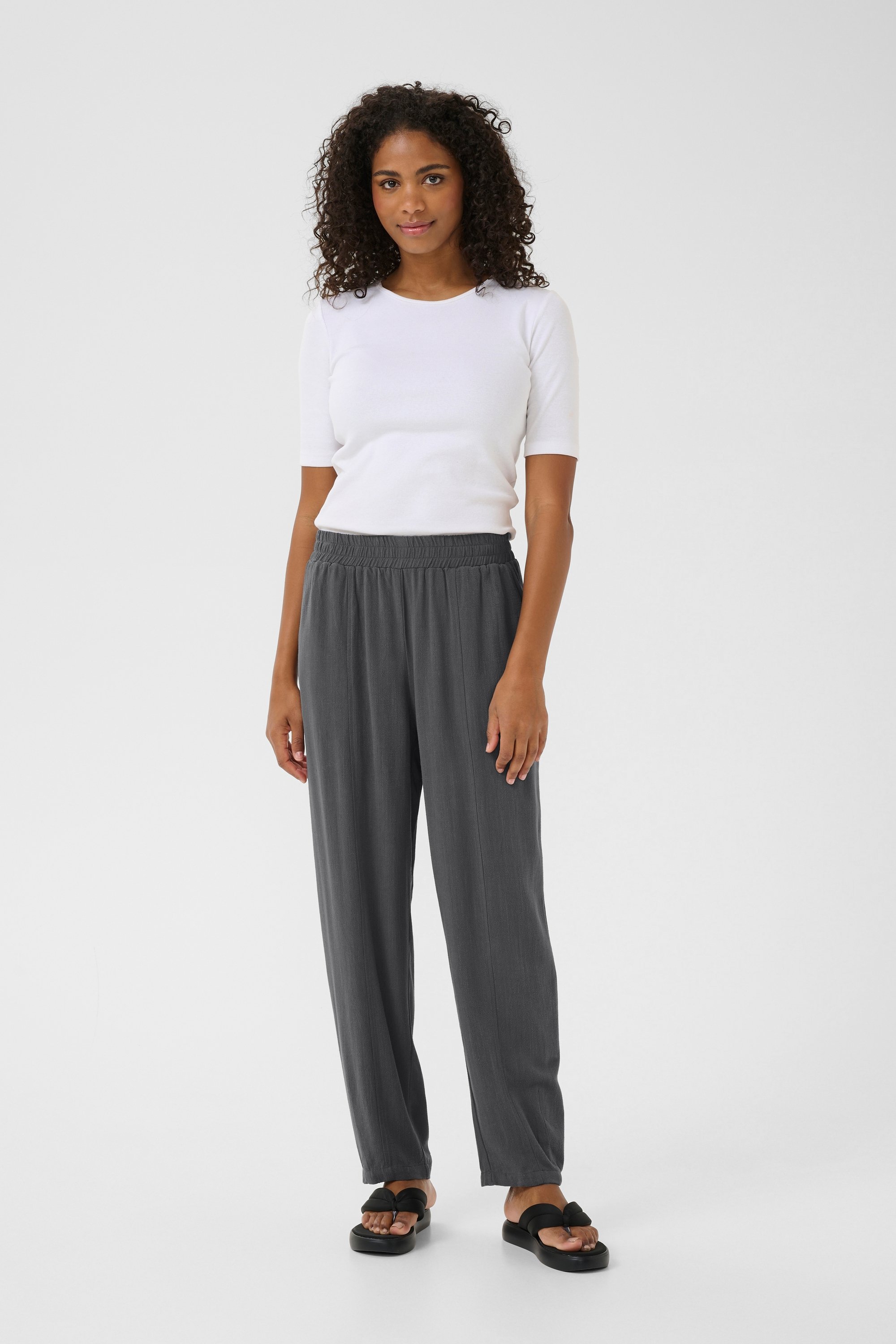 Thumbnail - Casual Hose Regular fit Black Oyster CC black