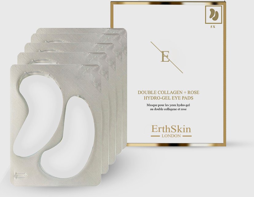 Thumbnail - Double Collagen + Rose Hydrogel Augenpads 5 X 2