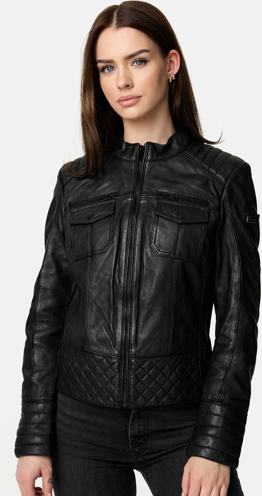 Thumbnail - Tazzio Damen Lederjacke