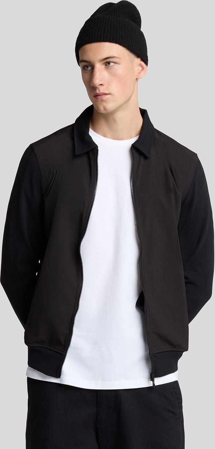 Lyle & Scott Softshell Hybrid Trainingsjacke - Schwarz