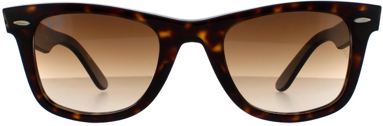 Thumbnail - Ray-Ban Rectangle Unisex Havanna Braun Gradient Sonnenbrille