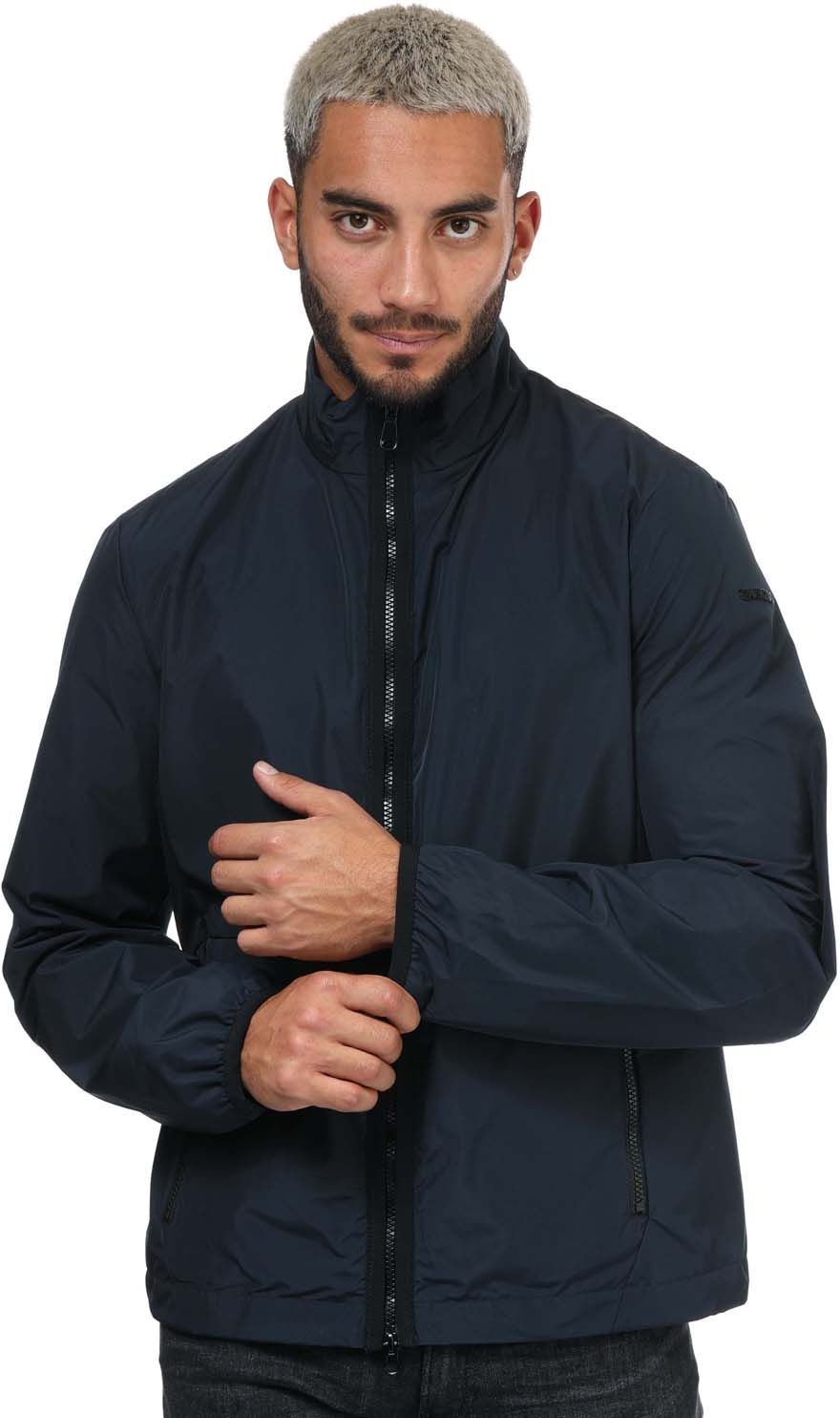 Herren Geox Mondello Jacke in Marineblau