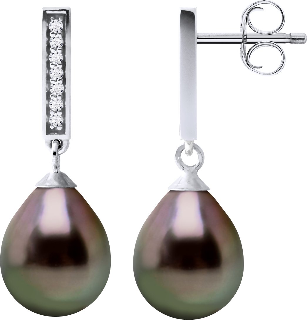 DIADEMA - Ohrringe - Echte Tahiti-Perlen