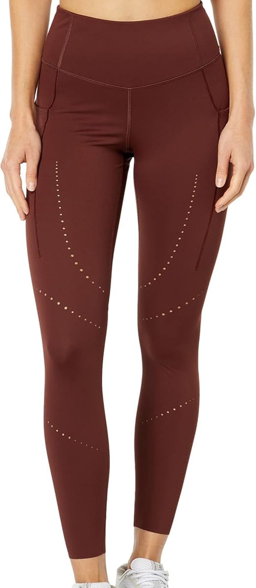 Brooks Method Damen Braune 7/8-Leggings