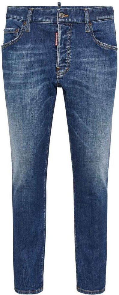 Dsquared2 Navy Blue Easy Wash Super Twinky Jeans