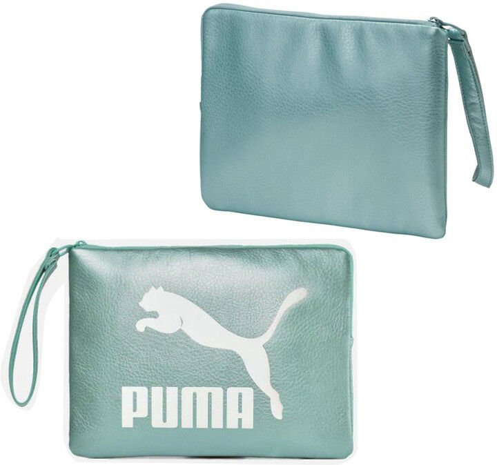 Puma Damen Prime Metallic Aqua Clutch
