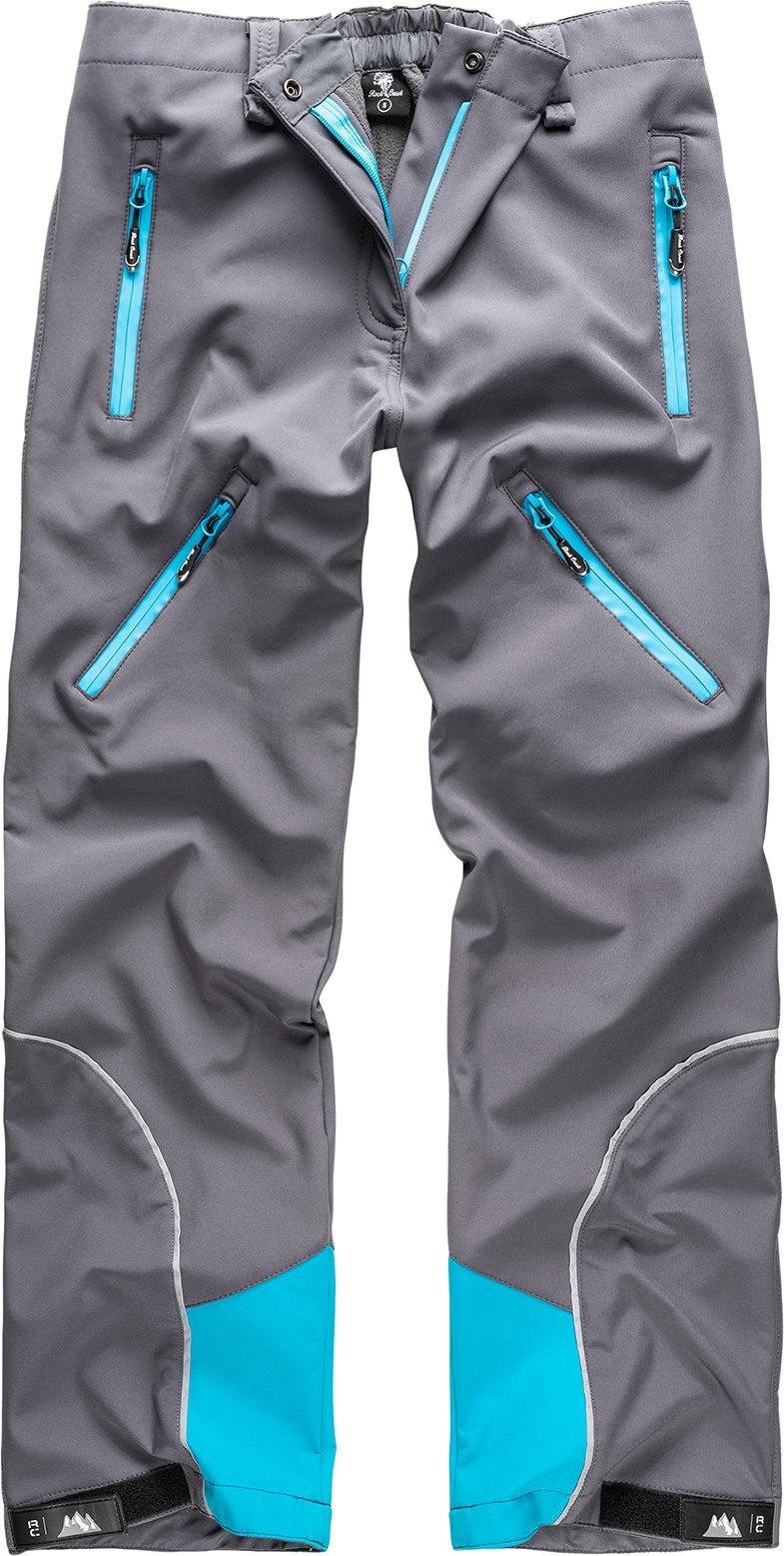 Rock Creek Softshellhose Dunkelgrau