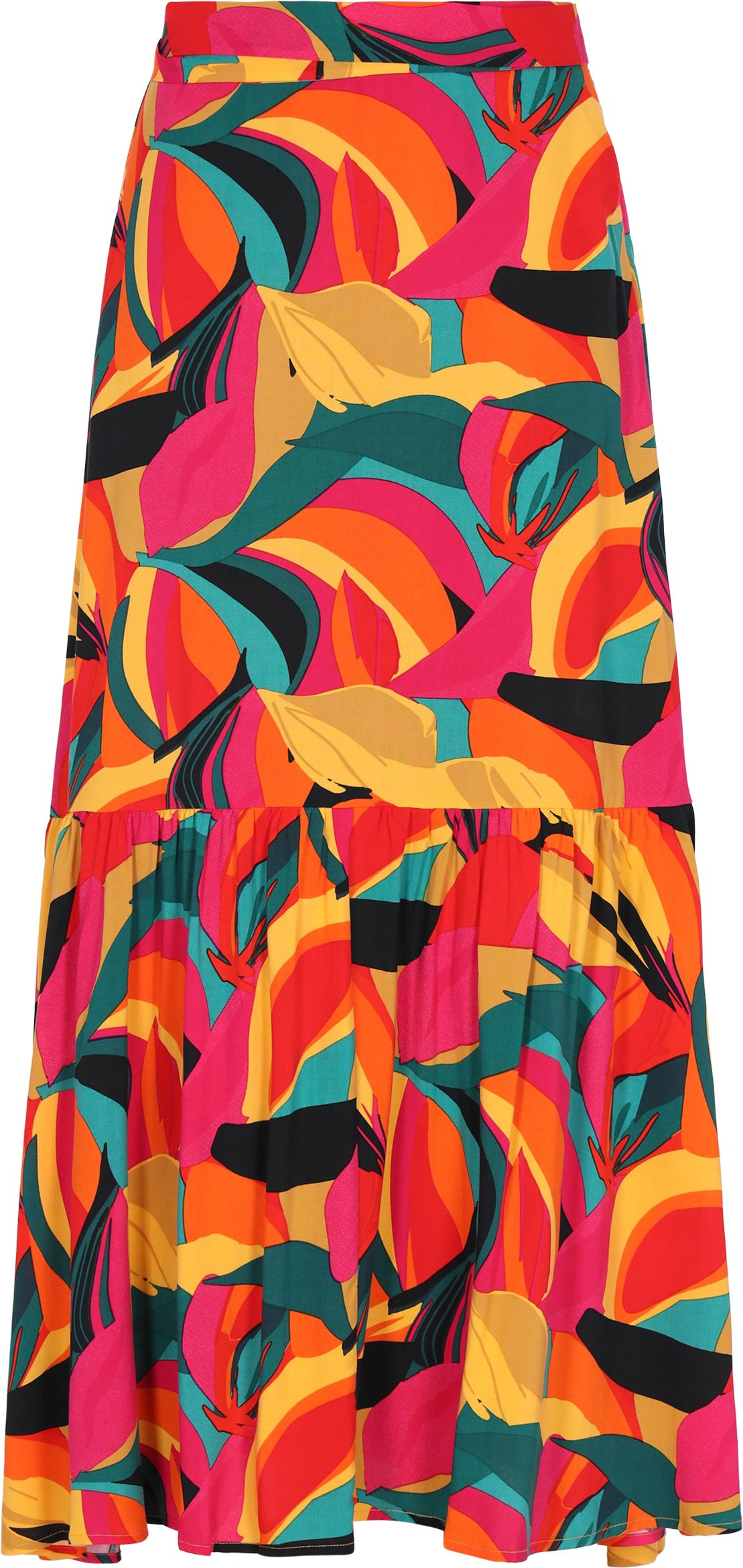 IZIA Rock Frauen gelb mehrfarbig