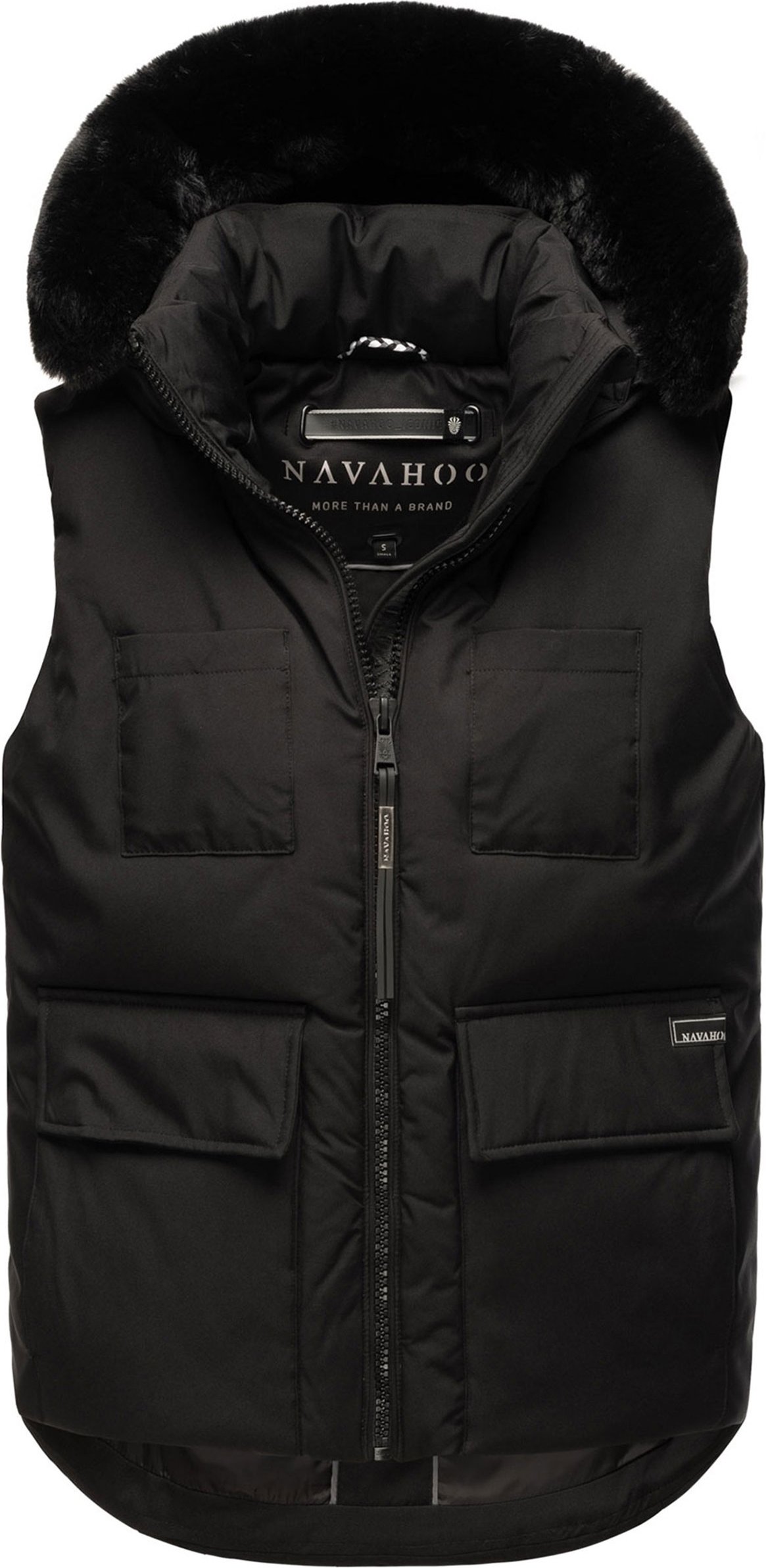 Navahoo Zimthäschen Damen Winter Weste – warm & stilvoll