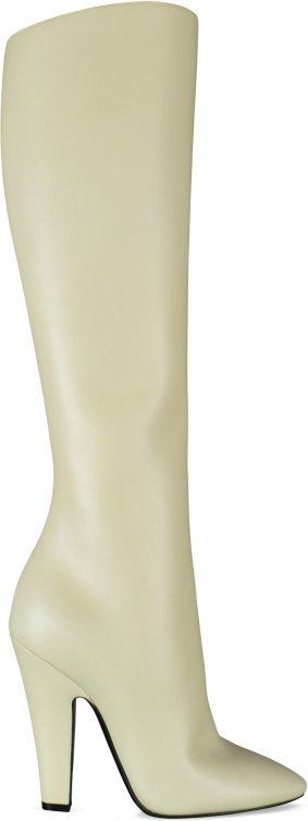 Saint Laurent Stiefel 68 Beige