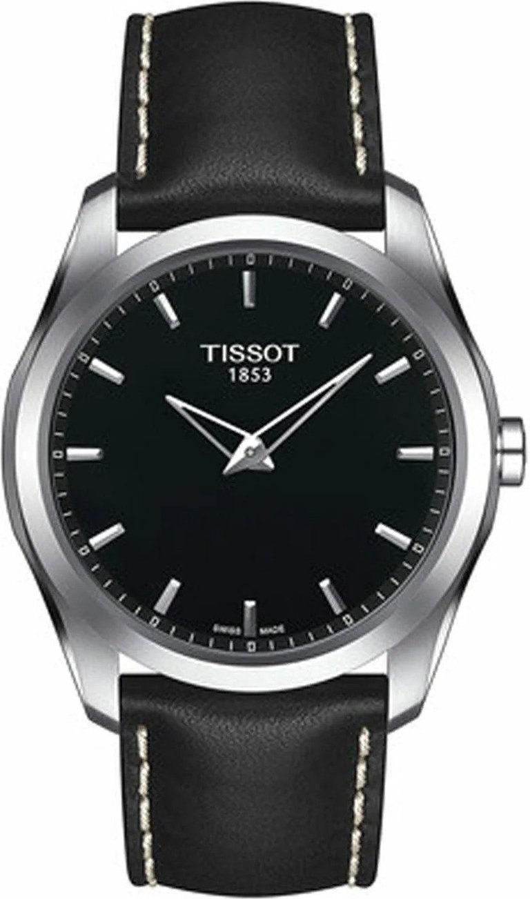 Tissot Couturier Herren Schwarz Uhr T0354461605102