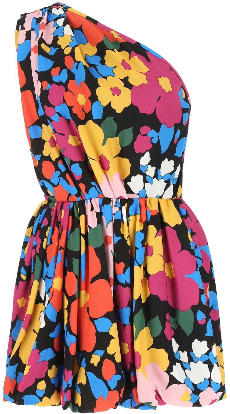 Bedrucktes Viskose-Minikleid