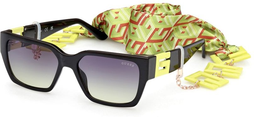 Gelbe Harz-Sonnenbrille