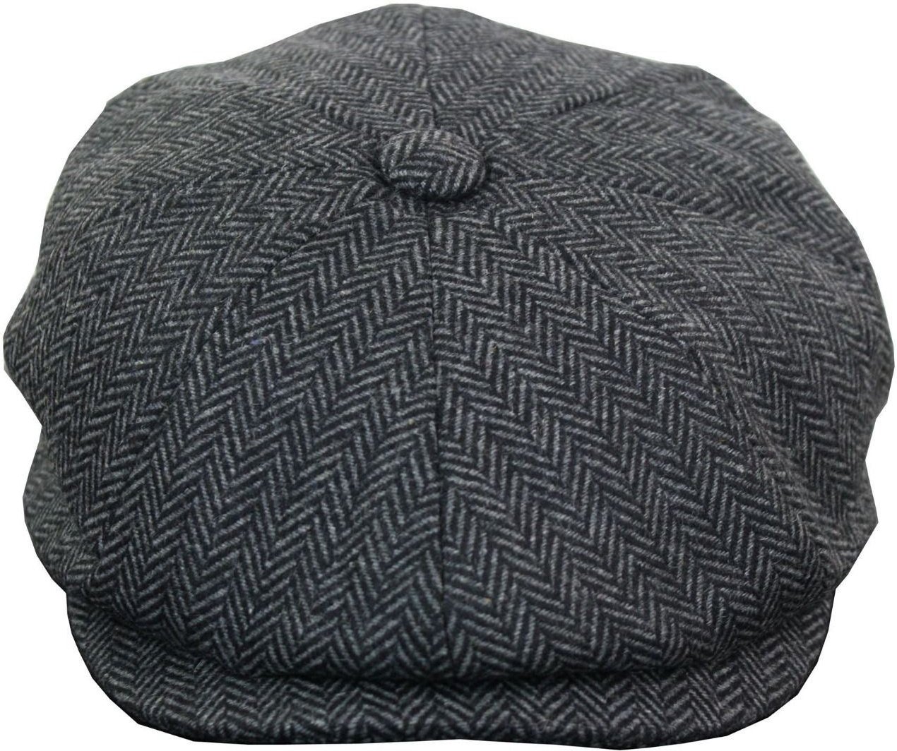 Herren Peaky Blinders Tweed Gatsby Hut
