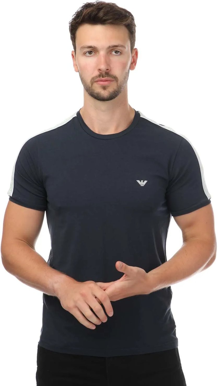 Emporio Armani - T-Shirt für Herren - Für die Freizeit (Marineblau)