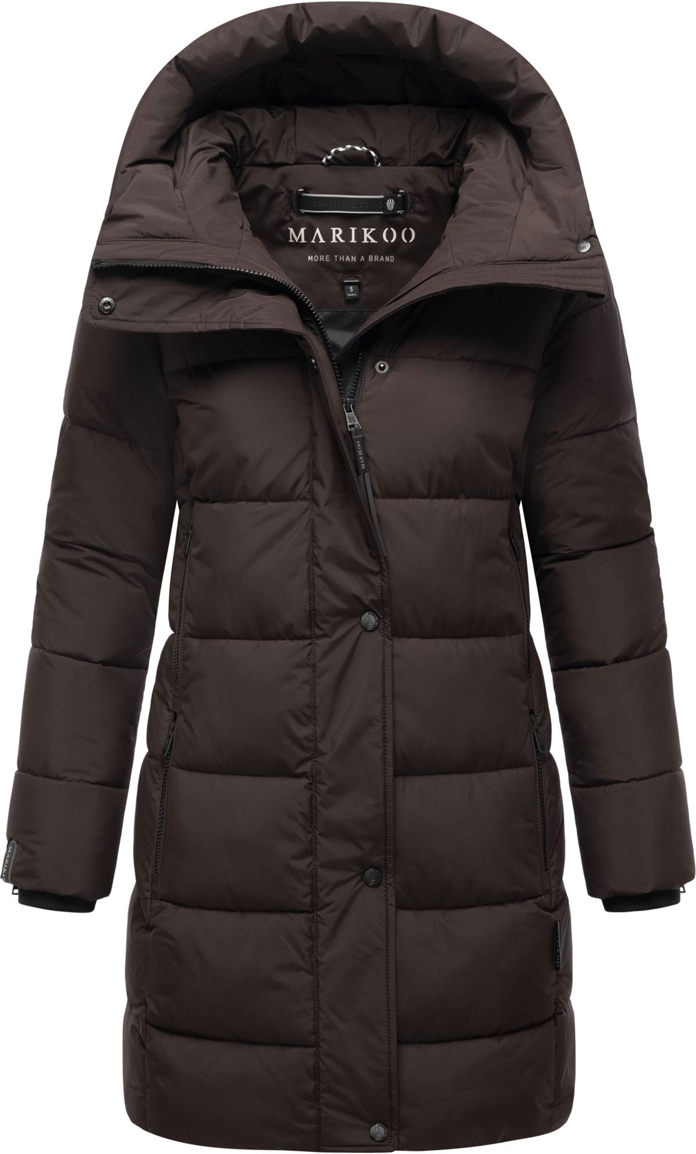 Marikoo Damen Steppjacke Karumikoo XVI – warm, stylisch & mit Kapuze