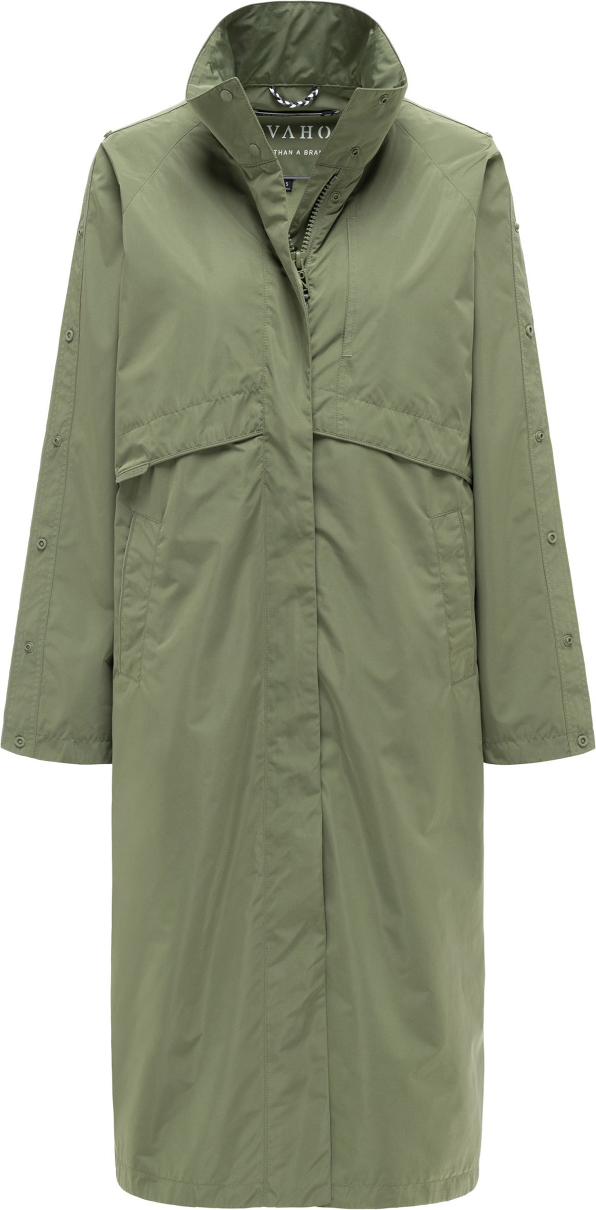 Navahoo Damen Parka Übergangsjacke Zenblüte mit Stehkragen