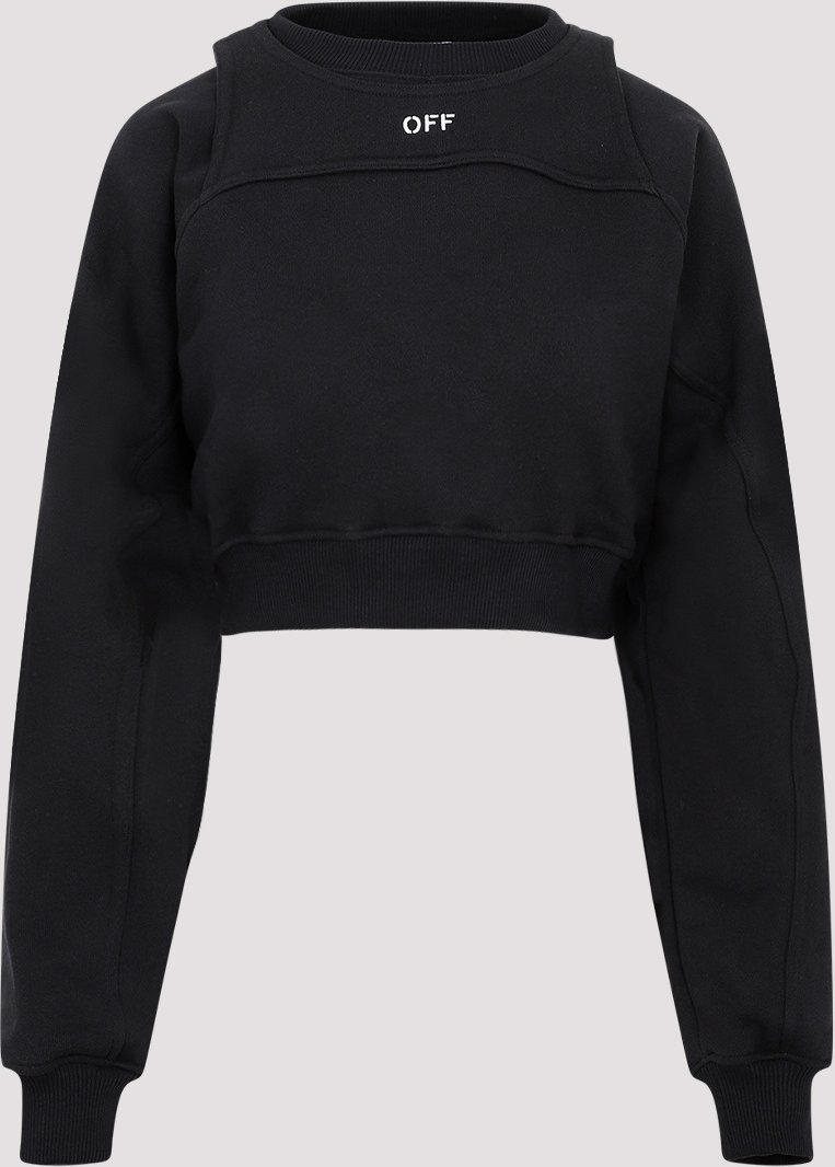 Logo-Detail Baumwoll-Sweatshirt