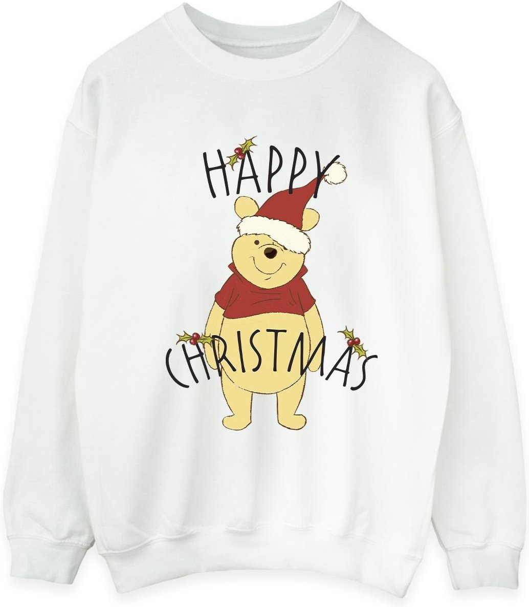 Disney - "Happy Holly" Sweatshirt für Herren (Weiß)