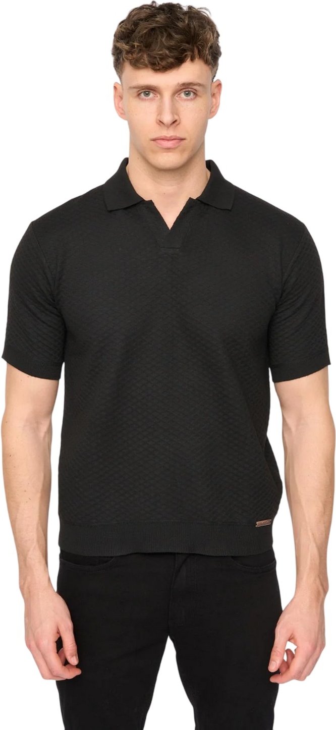 Duck and Cover - "Morwin" Poloshirt für Herren (Schwarz)